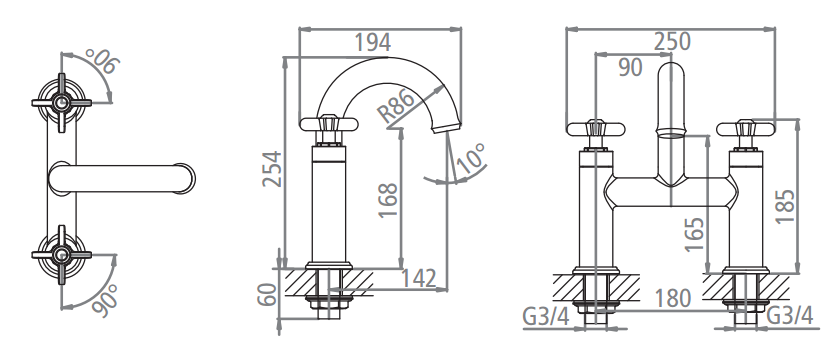 Roper Rhodes Wessex Bath Filler