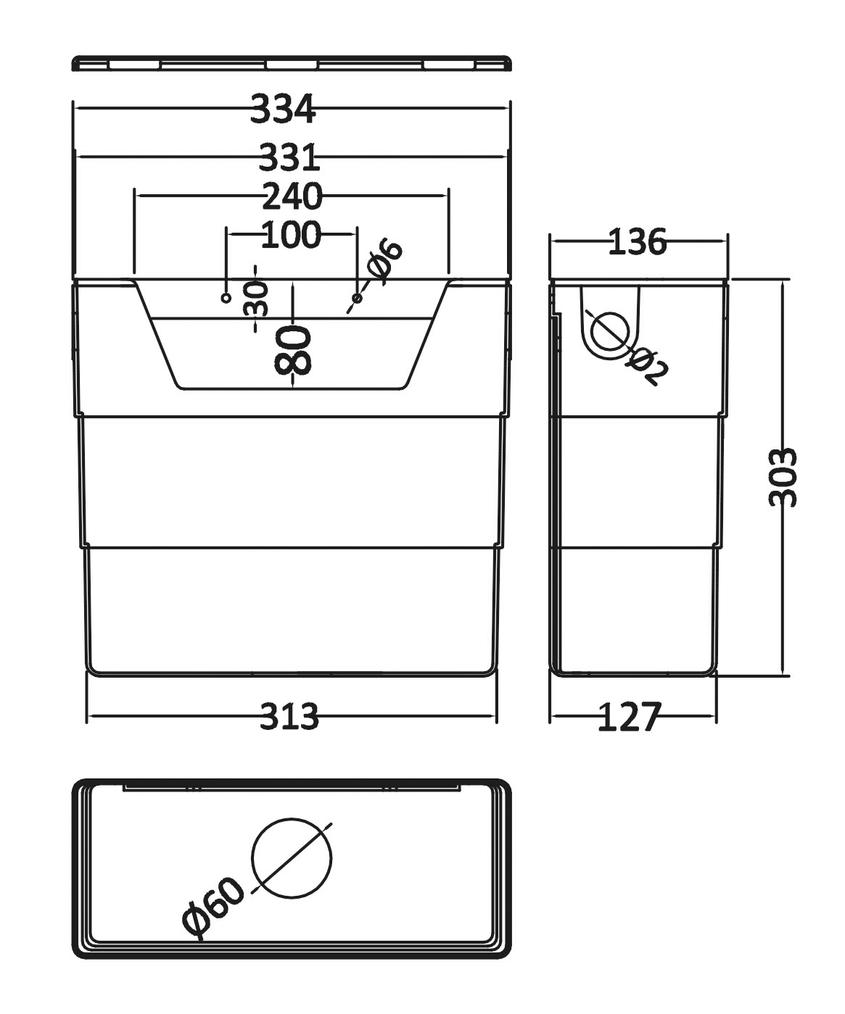 Premier Universal Access Concealed Cistern